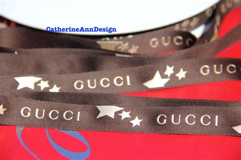 authentic gucci ribbon|Gucci ribbon by the yard.